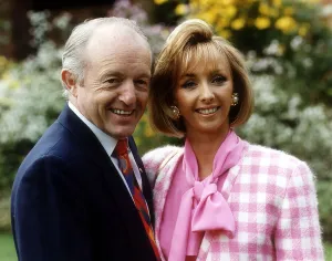 Paul Daniels Comedian TV Presenter Magician with his wife Debbie McGee November