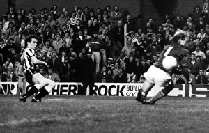 Paul Ferris scores Newcastle Uniteds second goal against Bradford City
