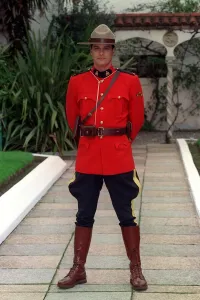 Paul Gross actor as Constable Benton Fraser March 1998 of the Royal Canadian