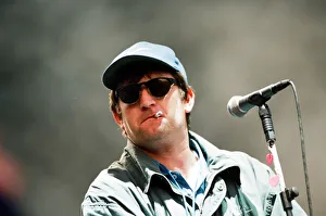 Paul Heaton. The Beautiful South performing live at the Alfred McAlpine Stadium