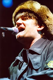 Paul Heaton of the pop group The Beautiful South performing at the Newcastle Arena