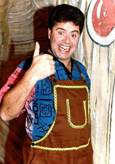 Paul Henry who played Benny in Crossroads is pictured as idle Jack in the Panto Mother