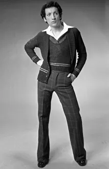 Paul Jaegar seen here modeling the latest mens wear fashions for 1973 Rev 3065
