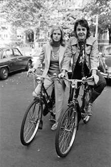 Paul and Linda McCartney in 1972. Ex- Beatle Paul McCartney