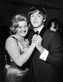 Premieres Prints: Paul McCartney and his Aunt Joan enjoy a dance at reception held at The Dorchester Hotel
