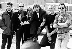 Paul McCartney with his band, on the The Paul McCartney World Tour, Liverpool