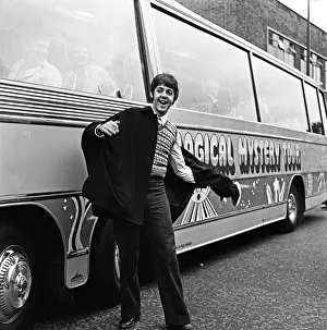 00165 Prints: Paul McCartney as The Beatles set out on their celebrated tour of the West Country 11th