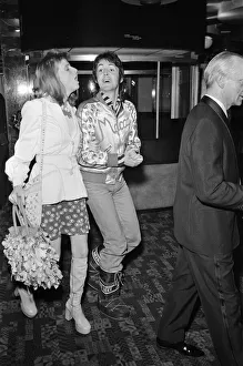 Paul McCartney and his wife Linda McCartney attend the film premiere of Lady Sings
