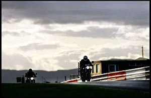 Circuits Prints: PAUL O DONNELL RIDES AROUND KNOCKHILL SEPTEMBER 1998 CIRCUIT FOR HIS RACE TRAINING