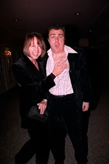 Paul Ross TV Presenter April 98 With Carol McGiffen ex wife of Chris Evans