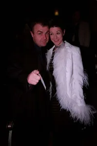 Paul Ross TV Presenter October 1998 Arriving at the Savoy Theatre for the London