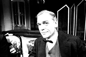 00099 Prints: Paul Schofield at the Theatre Royal, Newcastle in the play The Rules Of The Game in June