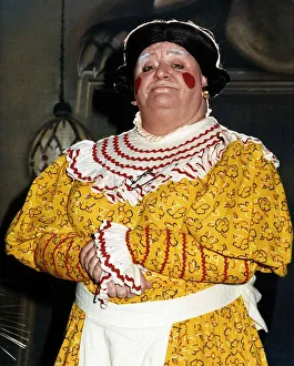 Paul Shane actor and comedian As Widow Twankey in the Pantomime December