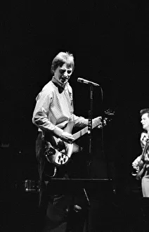 Paul Weller of The Jam on stage for the groups last gig at the Brighton Conference Centre
