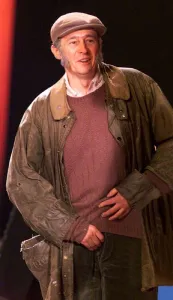 Paul Whitehouse October 1999 as his Fast Show character Ted on the Sir Paul