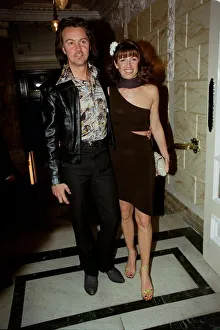 Paul Young Singer May 98 Arriving for the premiere of Saturday Night Fever