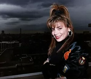 Images Dated 22nd March 1989: Paula Abdul pop singer choreographer seen here in London 22nd march 1989