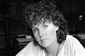 01145 Prints: Pauline Collins on the set of The Black Tower'in Norfolk. 25th July 1985
