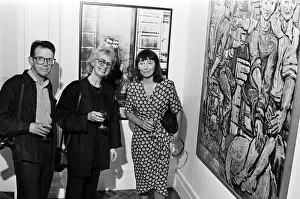 01325 Prints: Pauline Sutcliffe (centre), sister of former Beatle Stuart Sutcliffe