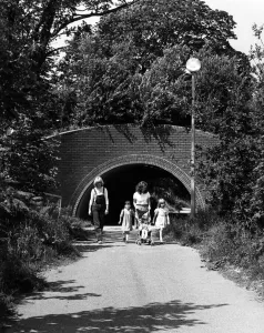 Pedestrian underpass below the Busway at Windmill Hill, Runcorn