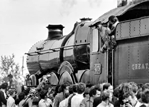 Passengers Prints: The Pendennis Castle steam locomotive which was sold to Australian iron ore producers