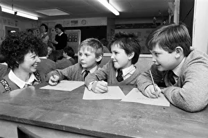 Poetry Prints: Penning a poem... Lepton CofE School pupils Nicky Minenovic