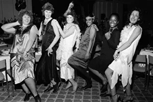 Celebrating Prints: People celebrating New Years Eve at a Roaring Twenties party