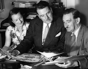 Three people who are responsible for guiding the fortunes of the Infantile Paralysis