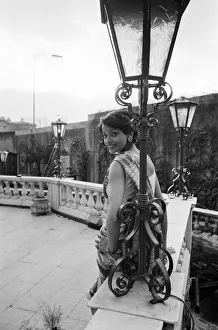 Persis Khambatta, actress, photo-call to announce role in new anti apartheid film