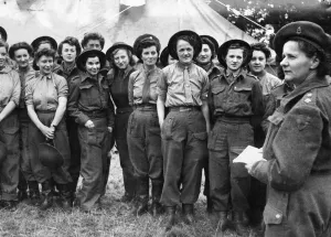 Casualties Prints: Personnel of Queen Alexandras Imperial Military Nursing service who were the first