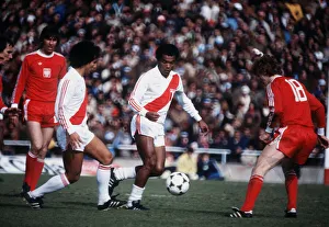 Competitive Prints: Peru v Poland World Cup match at the Estadio Ciudad de Mendoza in Mendoza 18th June 1978
