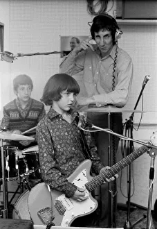 Pete Townshend, guitarist and songwriter of the British rock group The Who