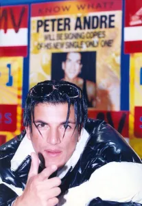 Peter Andre at Newcastles HMV store prior to his concert at the Newcastle City Hall