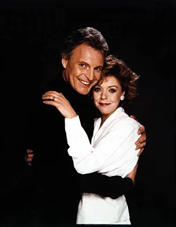 Peter Dean Actor TV Soap Eastenders with fellow Star Petra Markham who plays his wife