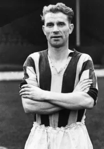 00244 Prints: Peter Doherty Huddersfield Town football player November 1946