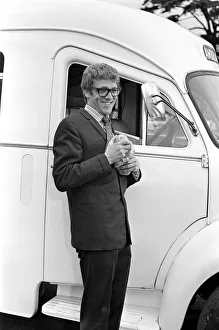00899 Prints: Peter Gilmore, on the film set of Carry On Doctor. This scene was filmed