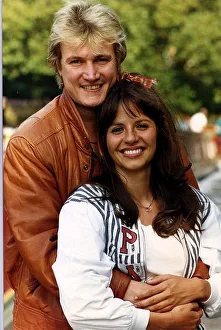 Peter Howitt actor and actress girlfriend Louise English March 1989