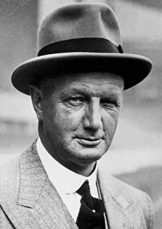 Trilby Prints: Peter McWilliams, football manager at Tottenham Hotspur and Middlesbrough. c. 1937