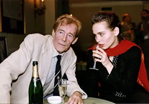 Peter O Toole Actor with Tara Fitzgerald Actress LMAH003