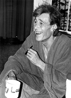Dressing Gown Prints: Peter O Toole September 1980, in his dressing gown the morning after he played
