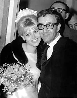 Peter Sellers married Swedish actress Britt Ekland by special licence at Guildford