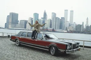 Skyline Prints: Peter Stringfellow, nightclub owner pictured in New York in January 1986