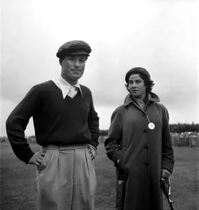 Peter Thompson after he had finished second to Bobby Lock in the Open Golf Championship