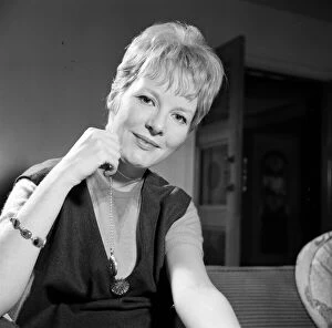 00879 Collection: Petula Clark at The Westbury Hotel in London, February 1963