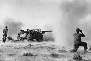North Africa Prints: A Pheasant 17-pounder anti-tank gun of the 73rd Anti Tank Regiment of the 8th