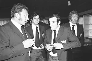 Phil Bennett at the International Sports Writers Club in Great Russell Street