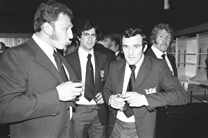 00414 Prints: Phil Bennett at the International Sports Writers Club in Great Russell Street