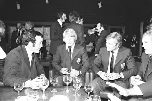00414 Prints: Phil Bennett at the International Sports Writers Club in Great Russell Street