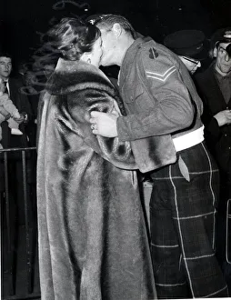 Phil Dolan boxer February 1961 Amateur boxer his boxing club paid for him to fly