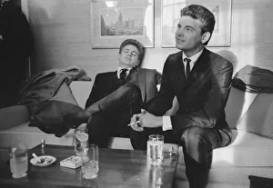 Phil (left) and Don Everly, American singing duo The Everly Brothers